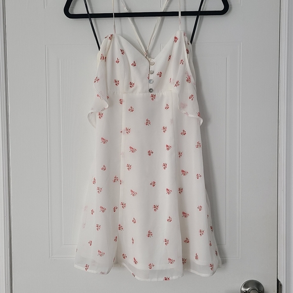 Floral mini dress - Picture 1 of 2